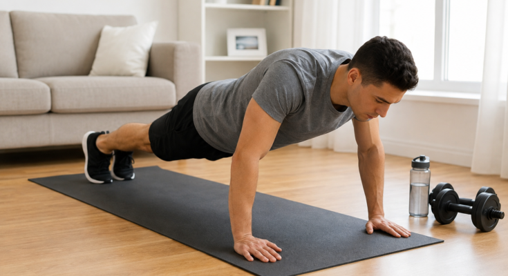 Home Workout Plan for Lean Muscle Building That Really Works